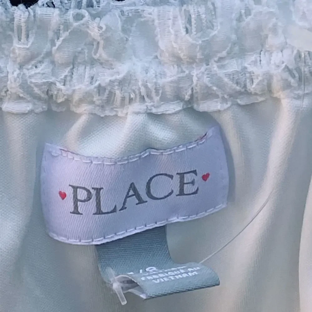 The Children’s Place Spaghetti Strap Off Shoulder Romper Size 7/8